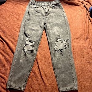 Grey-Washed Oversized Wild Fable Jeans